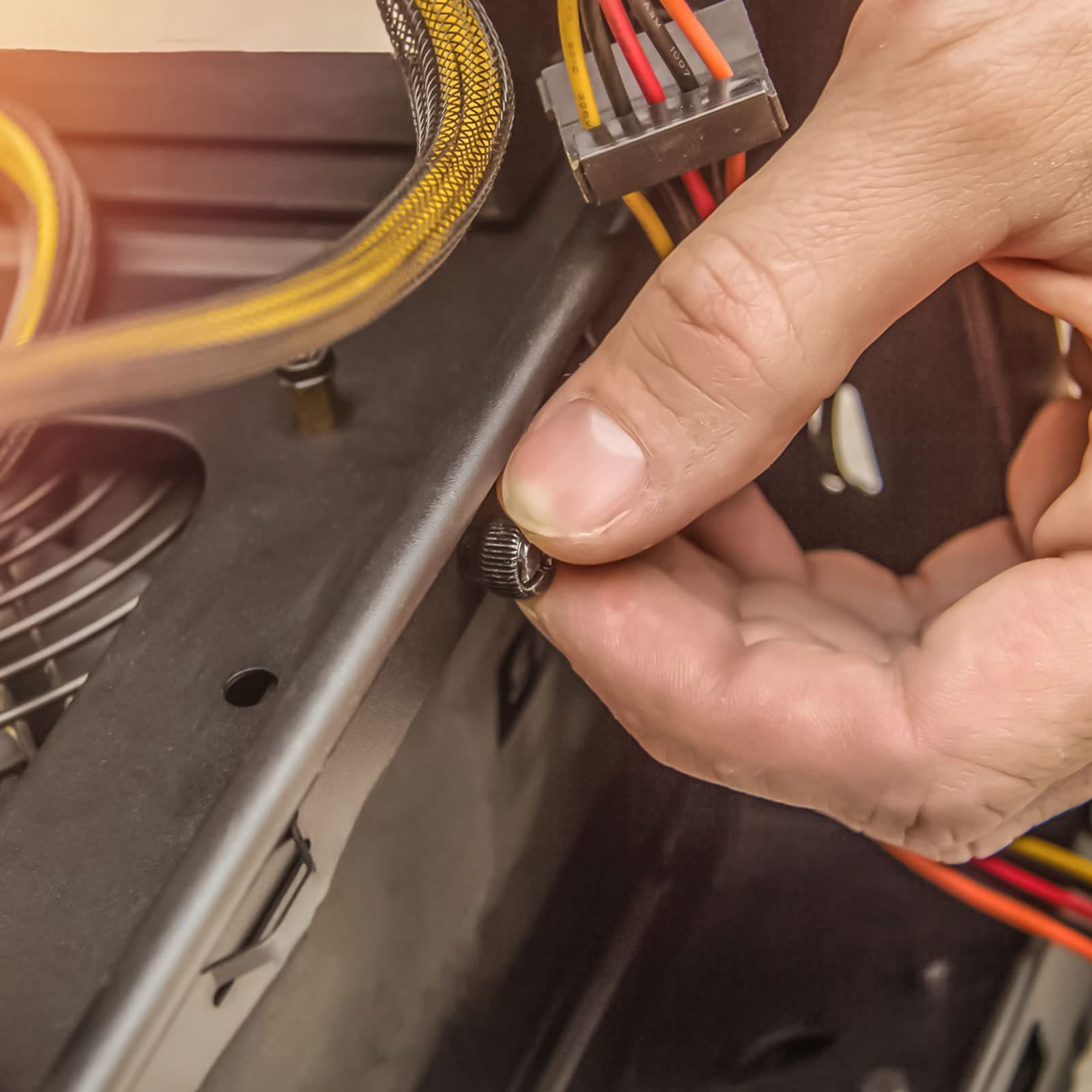 YOKIVE 20個 M3スペーサー 真鍮 六角 PCB スタンドオフ ナット 高さ一貫性の保ち マザーボード 回路基板 電子機器用 シルバートーン 25 mm