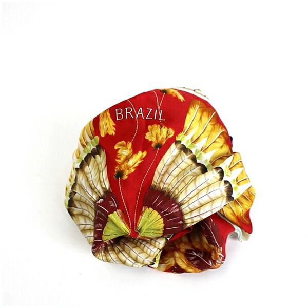 エルメス シルク スカーフ カレ90 BRAZIL ブラジル 中古 Aランク