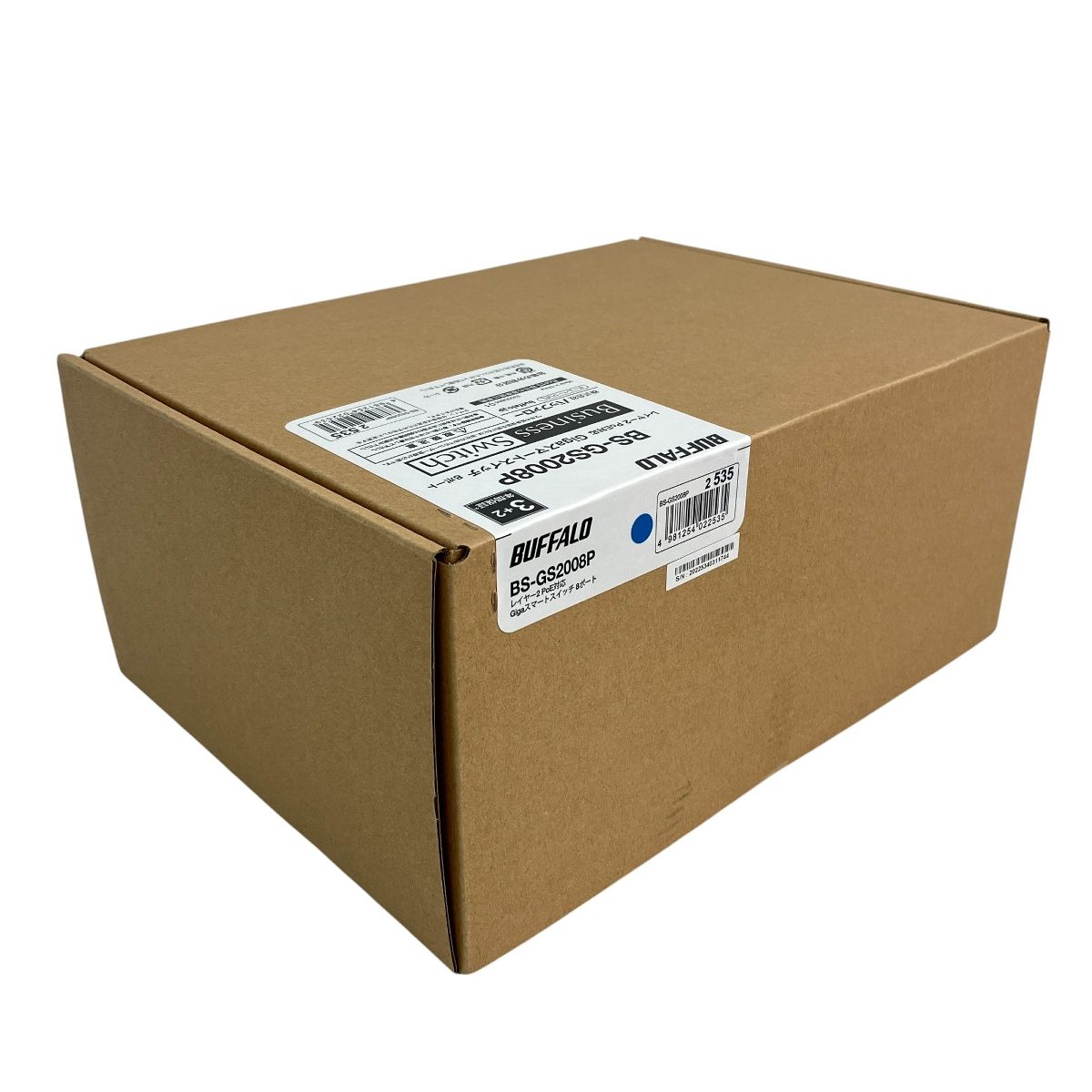 BUFFALO BS-GS2008P レイヤー2 Giga Po Eスマートスイッチ PC周辺機器 N10105217