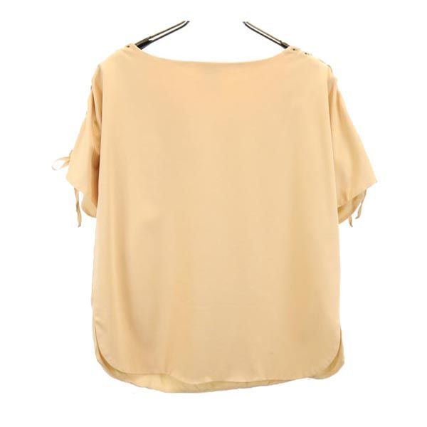Chloe - クロエ 半袖 袖編み上げ カットソー XS ベージュ系 Chloe レディース クロエ 袖編み上げ 半袖 カットソー XS ベージュ系 Chloe