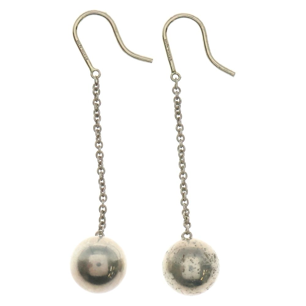 TIFFANY-Co ティファニー ハードウェア ボール ピアス Ag925 シルバー