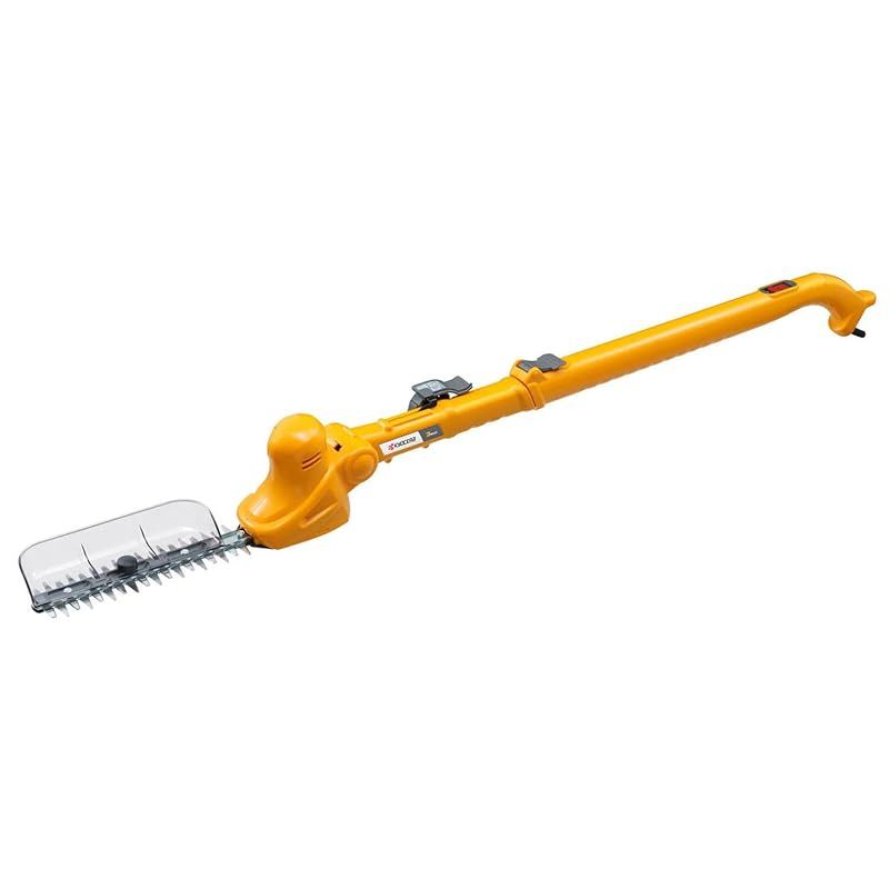 京セラ Kyocera 旧リョービ ポールヘッジトリマ PHT-2100 刈込幅210mm 692550A 伸縮が260mmまで出来るので高い生垣の刈込みに便利 刃 ニッケルコーティング 刈込幅210mm 両刃駆動 最大切断枝径10mm 1