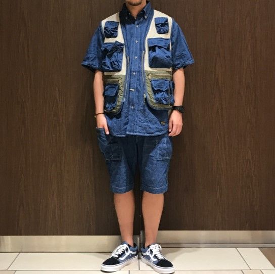 orslow x BEAMS オアスロウ ビームス 別注 日本製 デニムフィッシング 