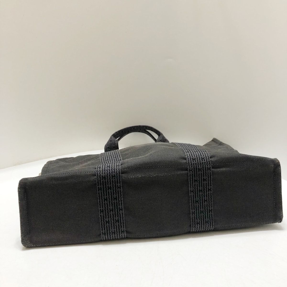 HERMES(エルメス) トートバッグ エールライントートMM グレー 旧型金具 ...