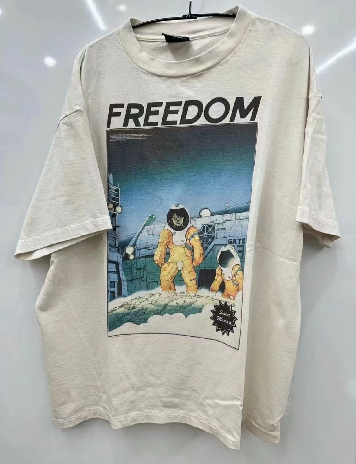 新品 Saint Michael x FREEDOM 24SS セントマイケル Tシャツ 男女兼用 14