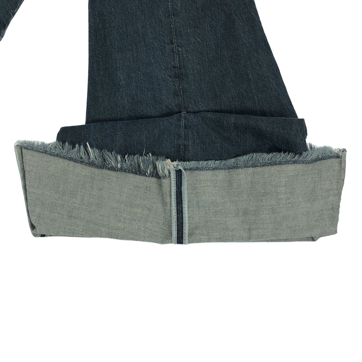 EJ SHEYANG / イージェイ シェヤン | BOOTCUT SOUAT DENIM TROUSERS