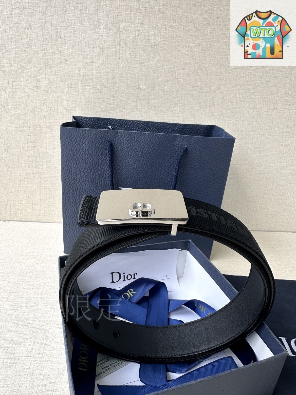 Dior CDロゴ バックル DIOR | CD Icon ベルトバックル 35mm 真鍮