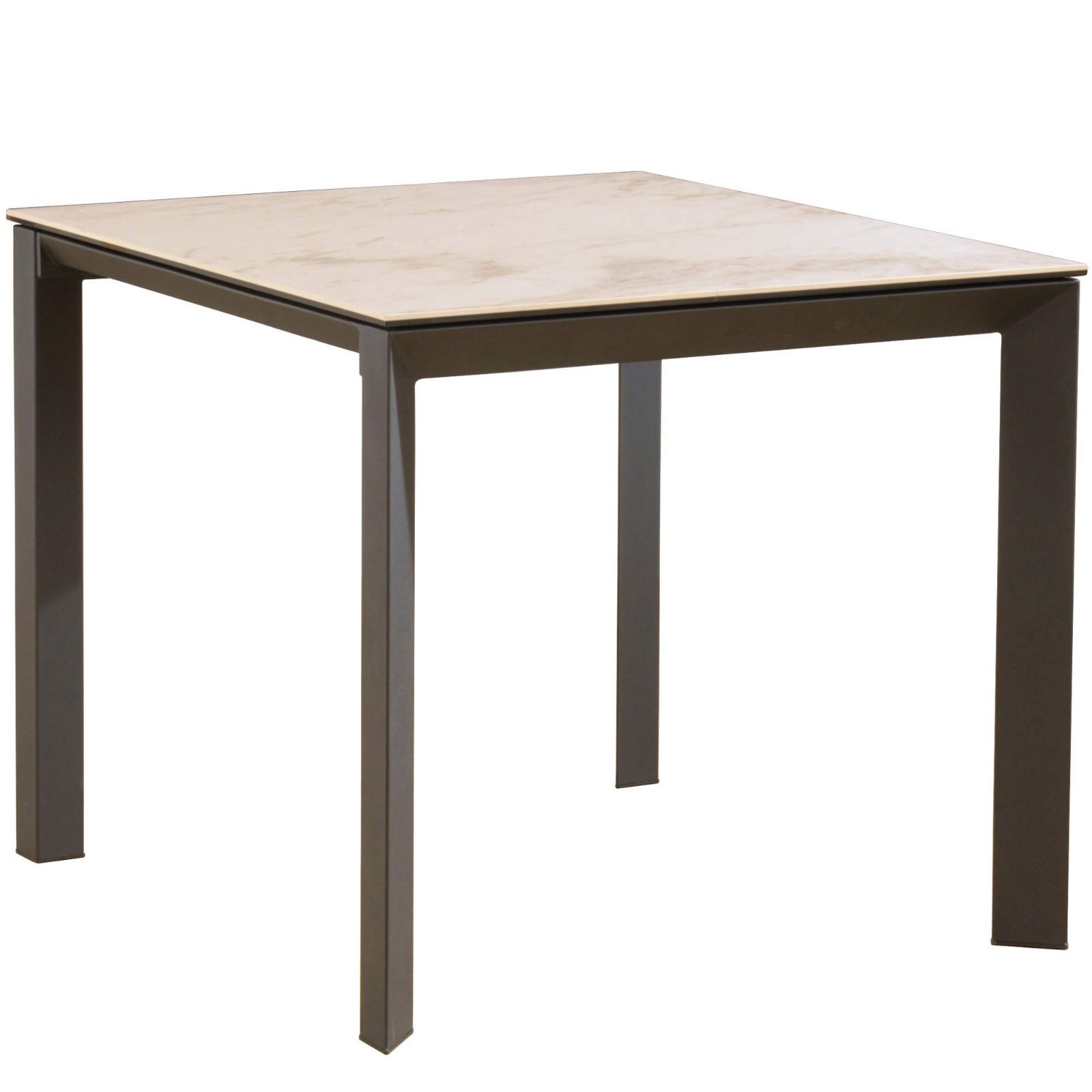 人気商品】ダイニングテーブル セラミック90 ホワイトクオーツ