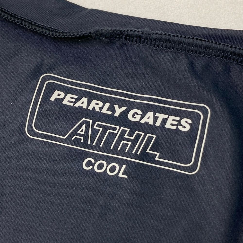 サイズ 2 PEARLY GATES パーリーゲイツ 長袖インナーTシャツ ネイビー系 240101531679 ゴルフウェア レディース ストスト LLC-HASEGAWATOSO_COM