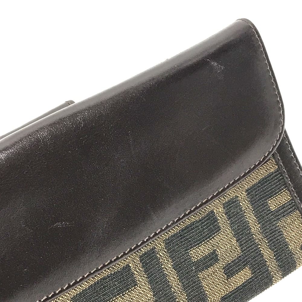 FENDI フェンディ 長財布 札入れ 2804-01339 キャンバス/レザー