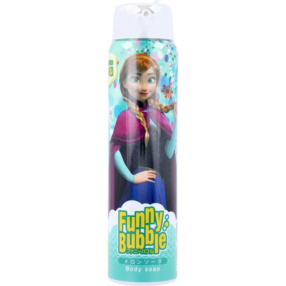 6セット ファニーバブル ディズニー アナと雪の女王 アナ ボディーソープ メロンソーダ 100g