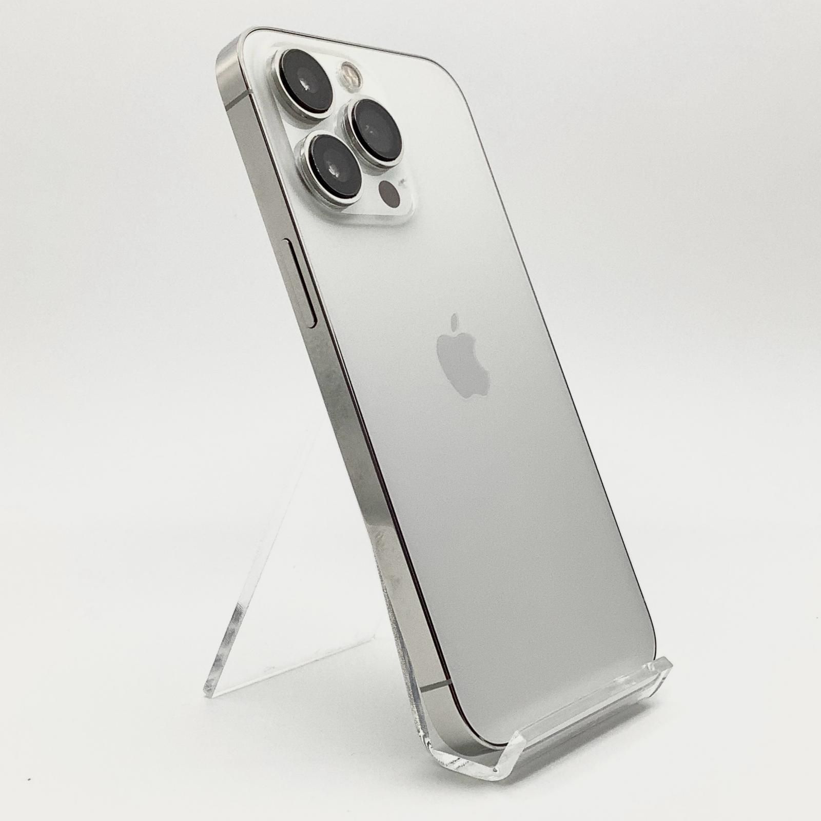 全額返金保証 最速発送 Apple iPhone 13 Pro 128GB シルバー SIMフリー 動作 済 80%