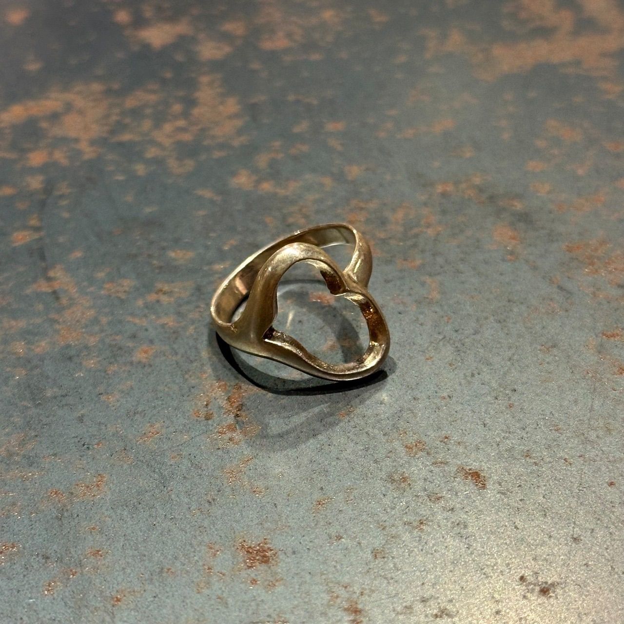 SILVER925 HEART DESIGN RING/シルバー/リング