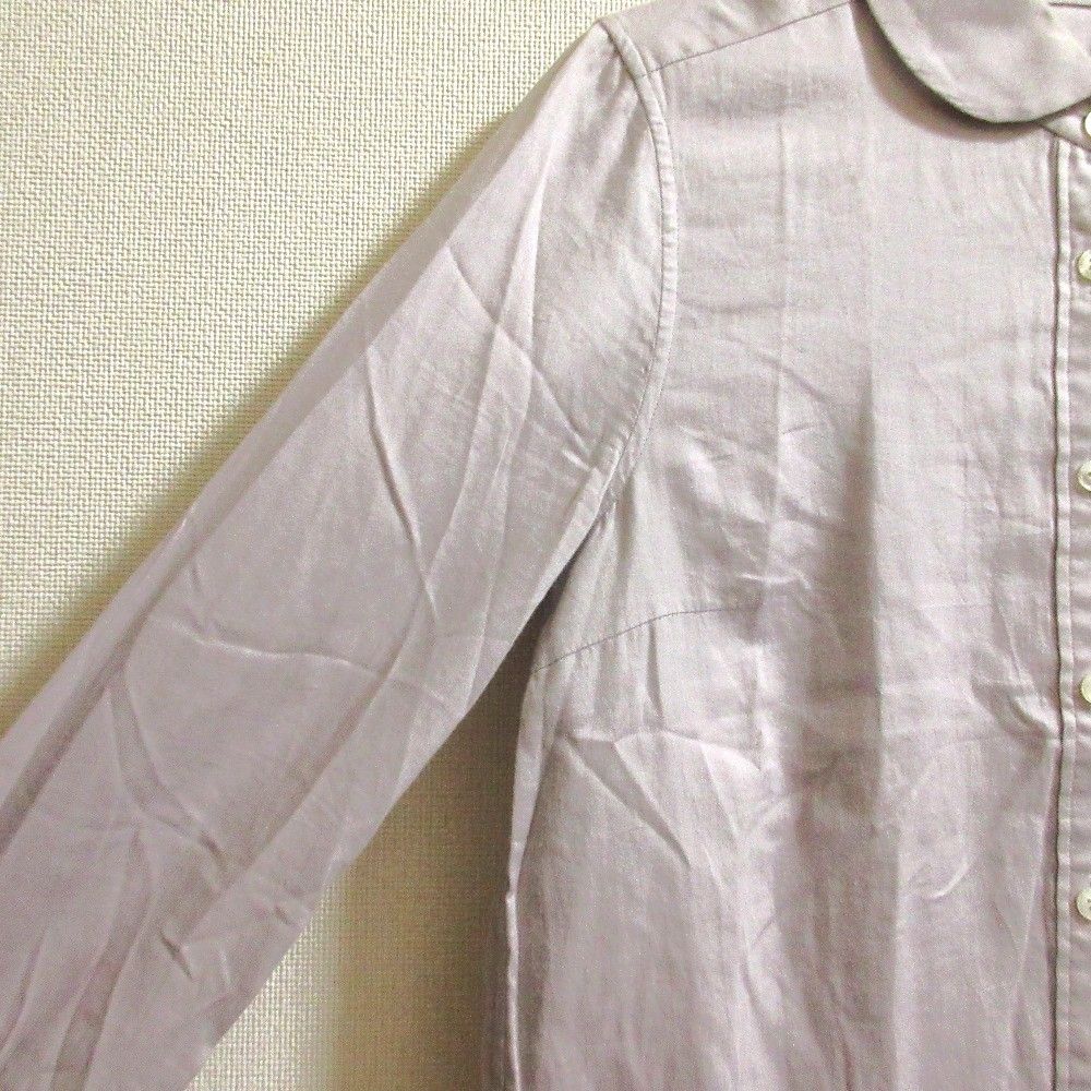 良品 mina perhonen ミナペルホネン even ロングスリーブシャツ サイズ  