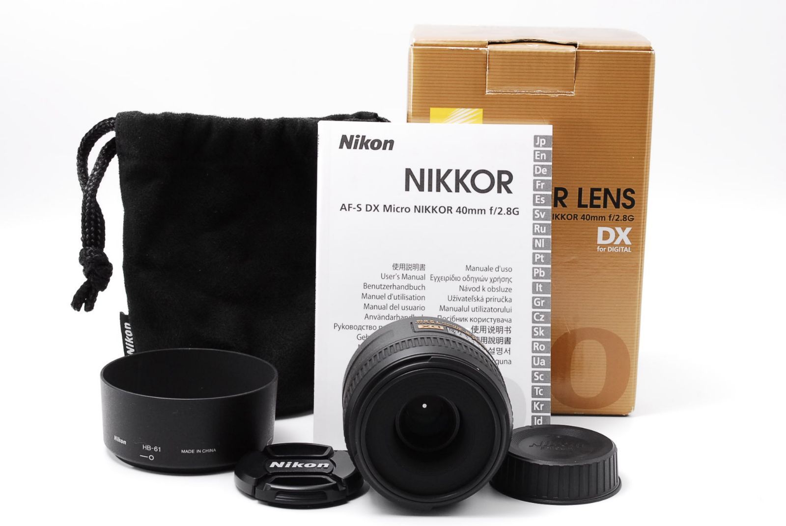 極上美品！！＞ ニコン Nikon 単焦点マイクロレンズ AF-S DX Micro