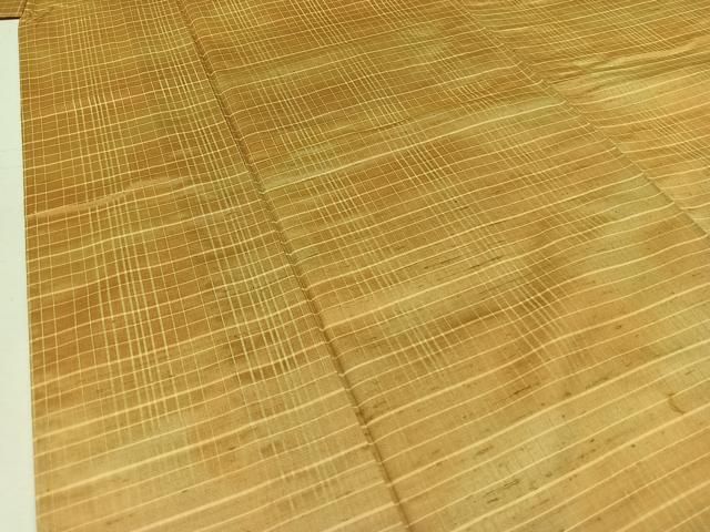 平和屋着物▽上質な紬 単衣 格子 正絹 逸品 AABB1422jh - メルカリ