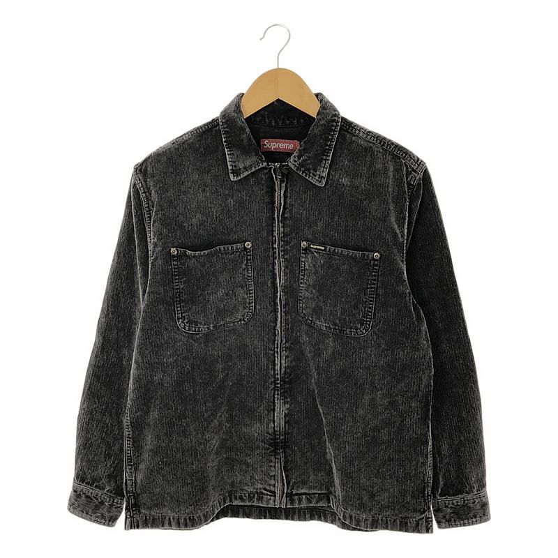 ジャケット・アウター supreme Washed Corduroy Zip Up Shirt Supreme Washed Corduroy Zip Up Shirt (SS24) - $148