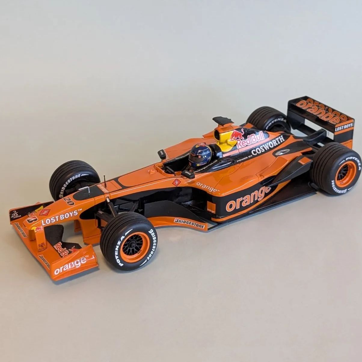 ミニチャンプス 1/18 アロウズ A23 H.H.フレンツェン 絶版品 F1 アロウズ最後のマシン 1/18 ミニチャンプス アロウズA23 フレンツェン