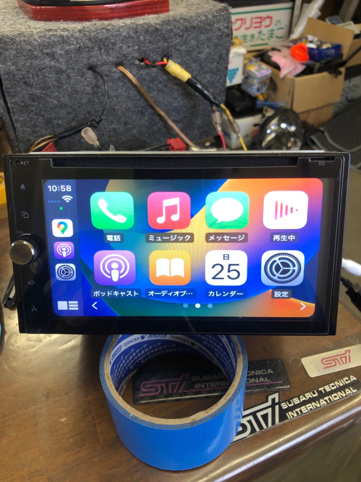 ADAYO DN6V56A マルチメディアプレーヤー Apple carplay androido auto - メルカリ