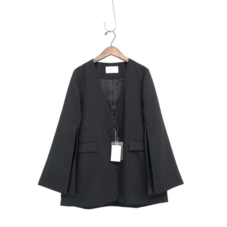 ONLINE STORE】slit sleeve nocollar jacket 再々販売のご案内