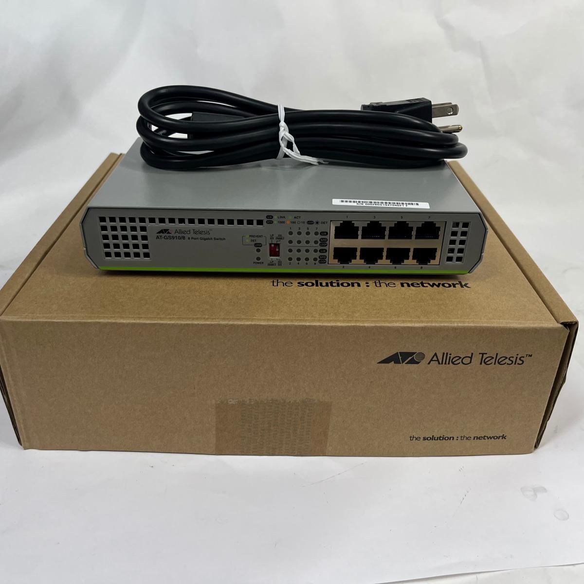 Allied Telesis AT-GS910/8 スイッチングハブ ○ アライドテレシス