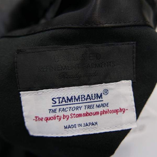 15AW 15FW UNUSED アンユーズド STAMMBAUM シュタンバウム STAMMBAUM