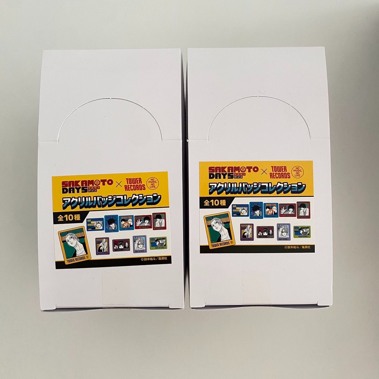サカモトデイズ SAKAMOTO DAYS タワレコカフェ アクリルバッジ