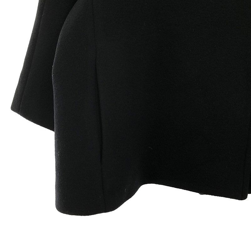 美品】 utilite / ユティリテ | ウール ノーカラー ジャケット / 総  