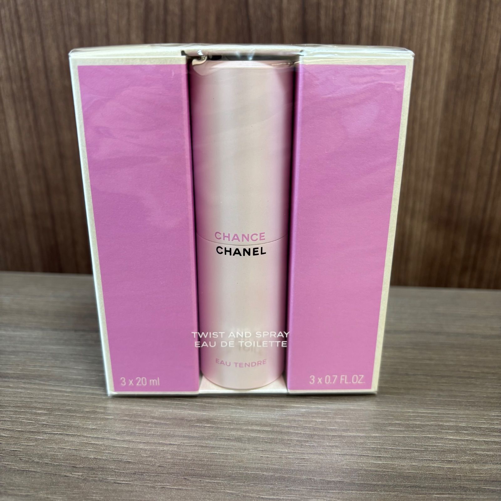 CHANEL チャンス オー タンドゥル トラベル-スプレイ オードゥ トワレット 20mL×3本
