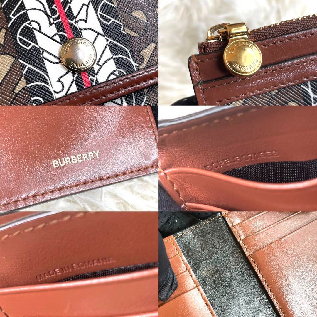≫美品≪ 入手困難 / バーバリー TBモノグラムコンパクトウォレット ≫美品≪ 入手困難 / バーバリー TBモノグラムコンパクト