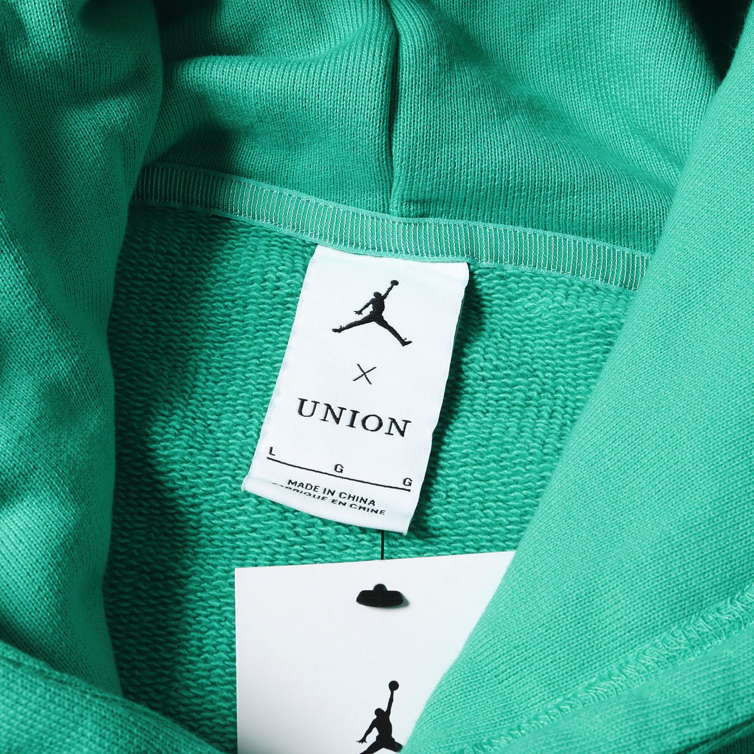 NIKE JORDAN × UNION Fleece Parka ジョーダン ユニオン パーカー グリーン DV7334-348【004】【岩】