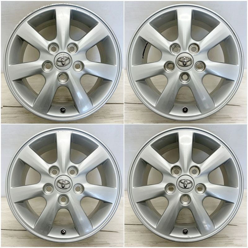 15インチ アルミ トヨタ アイシス 純正 4本セット ヴォクシー ノア エスクァイア ヴォクシー アイシス アルミホイール アルミホイール ホイール ホイル 純正ホイール ホイール ホイル