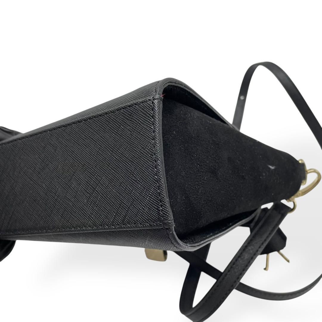 極美品 falchi new york 2way ハンドバッグ ショルダーバッグ