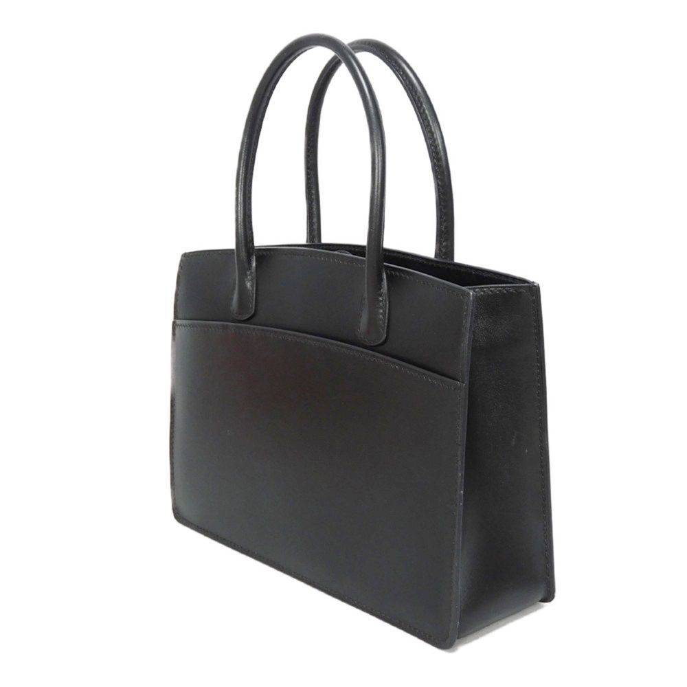 エルメス ホワイトバスTPM ブラック ハンドバッグ HERMES エルメス ホワイトバス TPM スムース ハンドバッグ