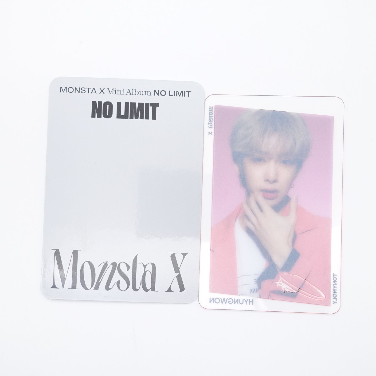 Monsta X モネク トレカ MONSTA X モネク ヒョンウォン 透明トレカ - メルカリ