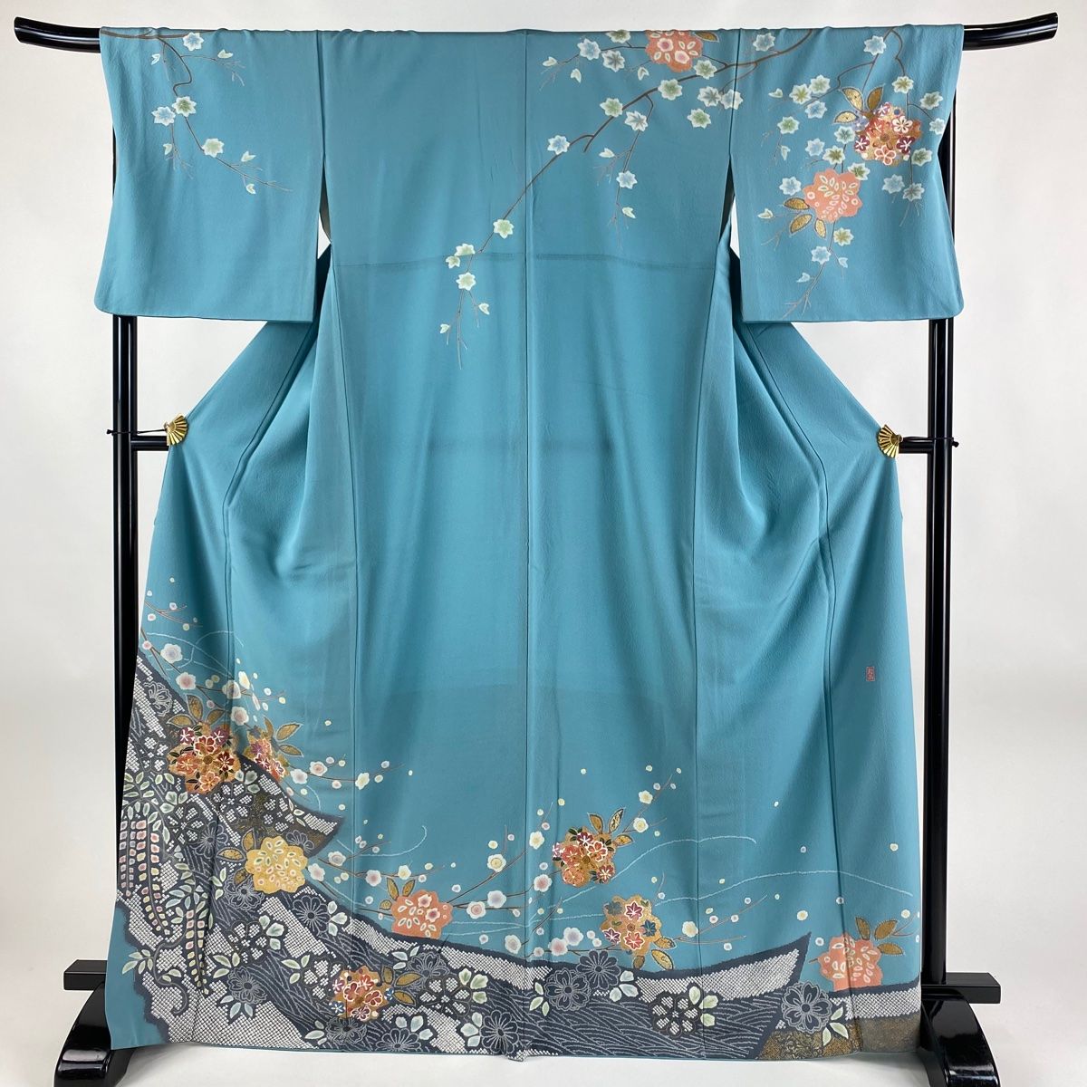 【hirotan 21】◇振袖用長襦袢正絹美品6点まとめ売り◇ 振袖 秀品 169cm 67cm 正絹
