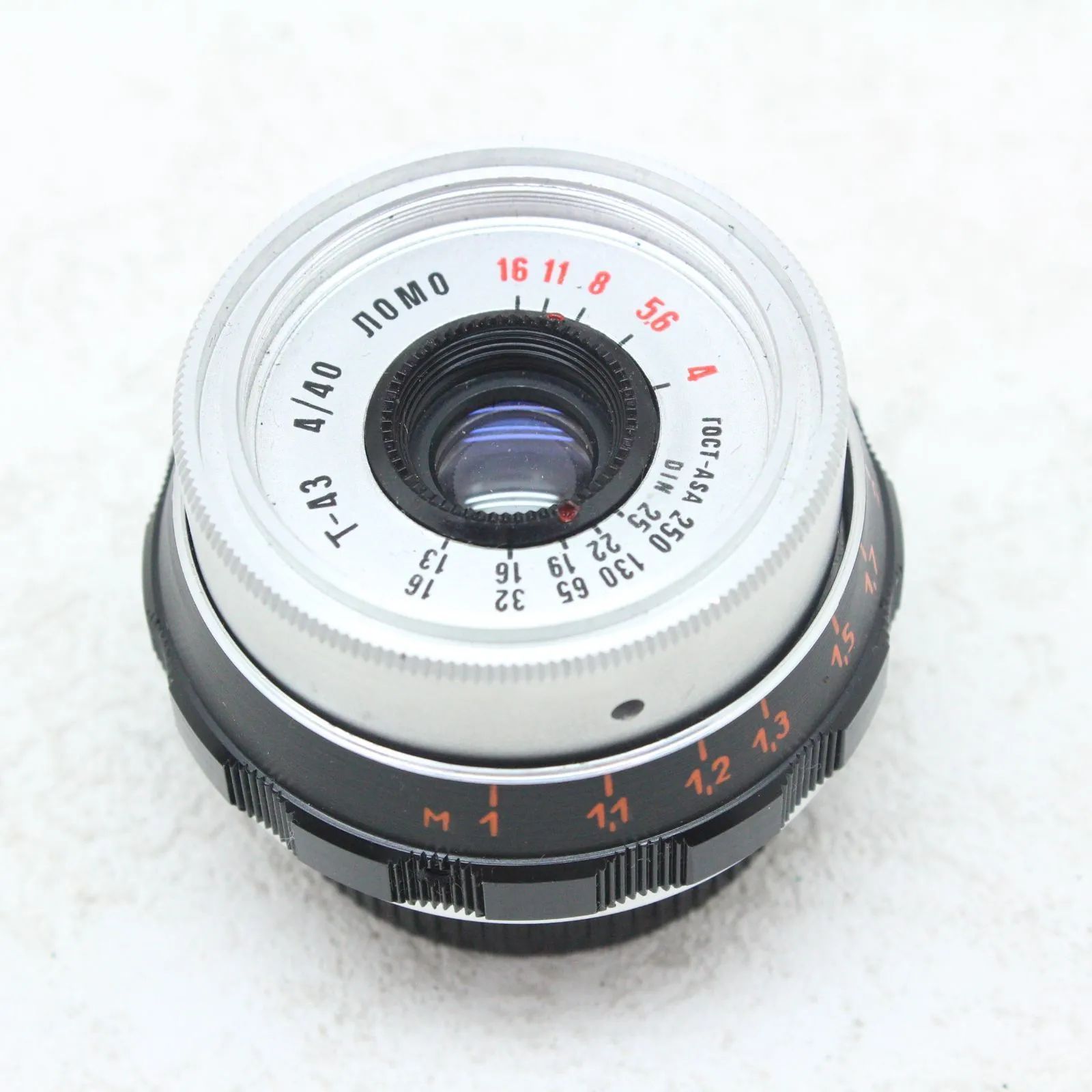 □中古LOMO  40mm F4  T-43   Ｌ39マウント