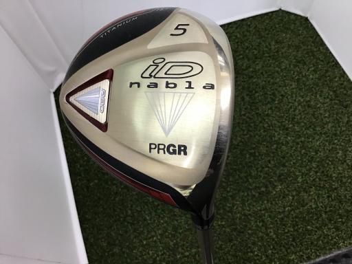 中古品　nabla RS 5w　18度　TOUR AD MJ-6S シャフト プロギア nabla iD #5フェアウェイウッド18゜ 中古プロギア iD nabla