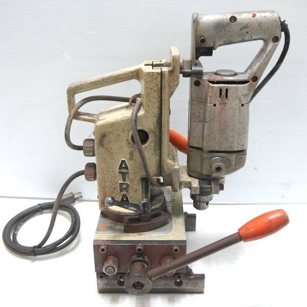 日東工器 アトラミニエース AM-18A バイス能力50～150mm AC100V 携帯式穴あけ機 ボール盤 NITTO KOHKI ≡DT5309