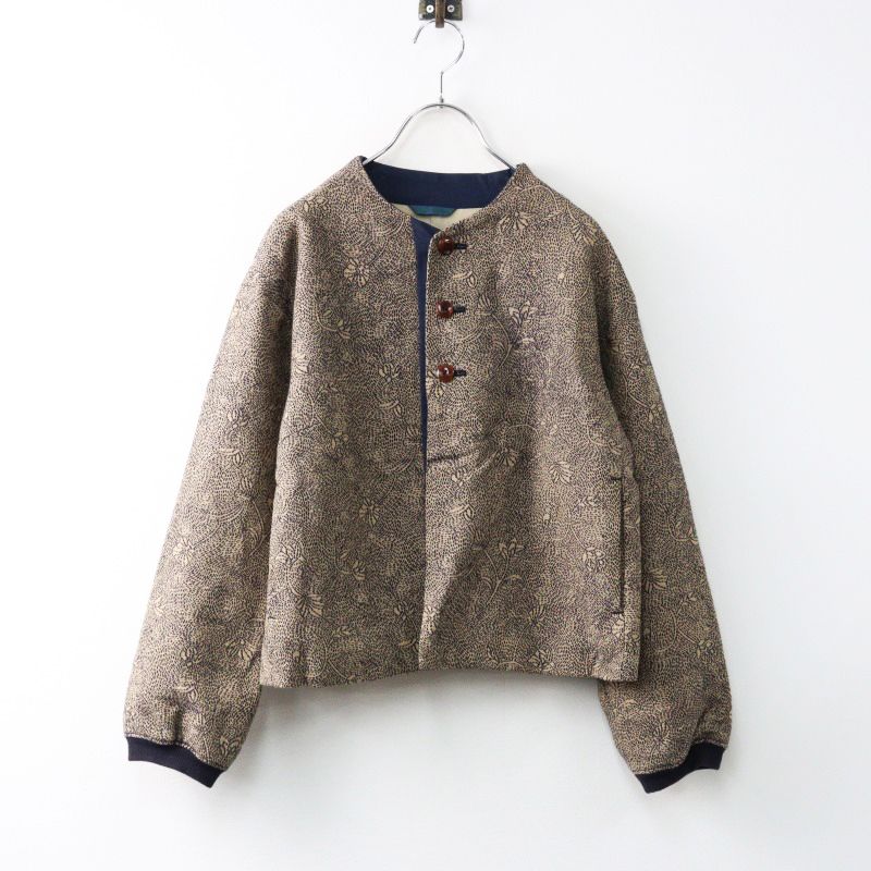 美品pallas placeパラスパレス　ヘンプリネン　ジャケットカバーオール. 2021AW パラスパレス Pal'las Palace カバーオール 刺繍 ノー
