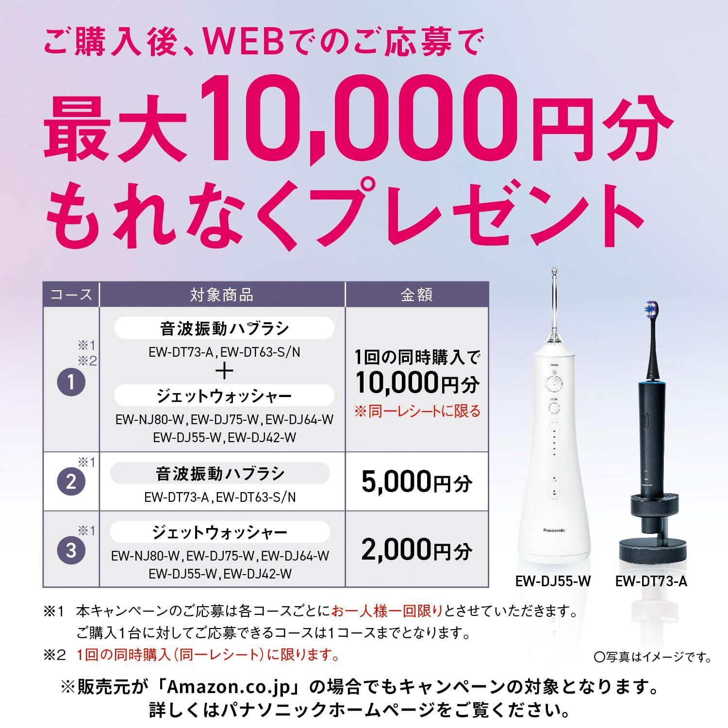 口腔洗浄器 白