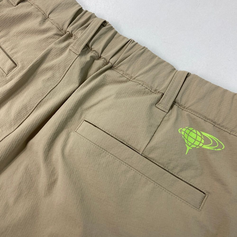 BEAMS GOLF ビームスゴルフ ストレッチパンツ ホワイト系 48 ゴルフウェア メンズ サイズ：46 BEAMS GOLF ビームスゴルフ ストレッチパンツ 総柄