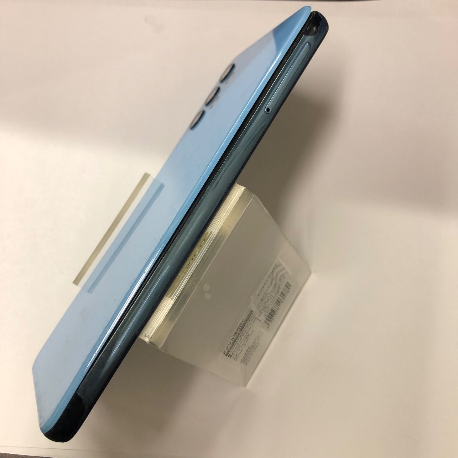 訳あり品】Galaxy A32 5G auSIMロック解除済 64GB SCG08 ブルー