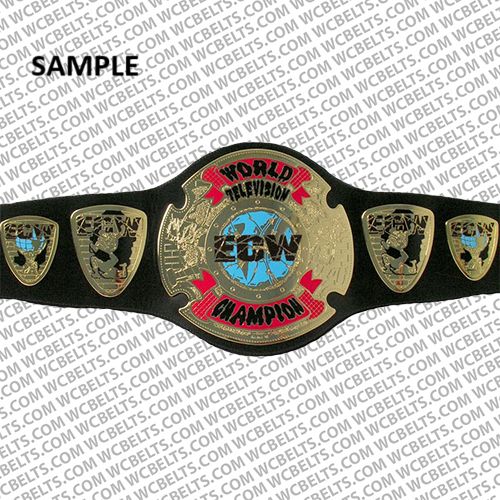 ECW世界テレビ選手権レプリカタイトルベルト オーダーメイド【発送予定日:12月13日】