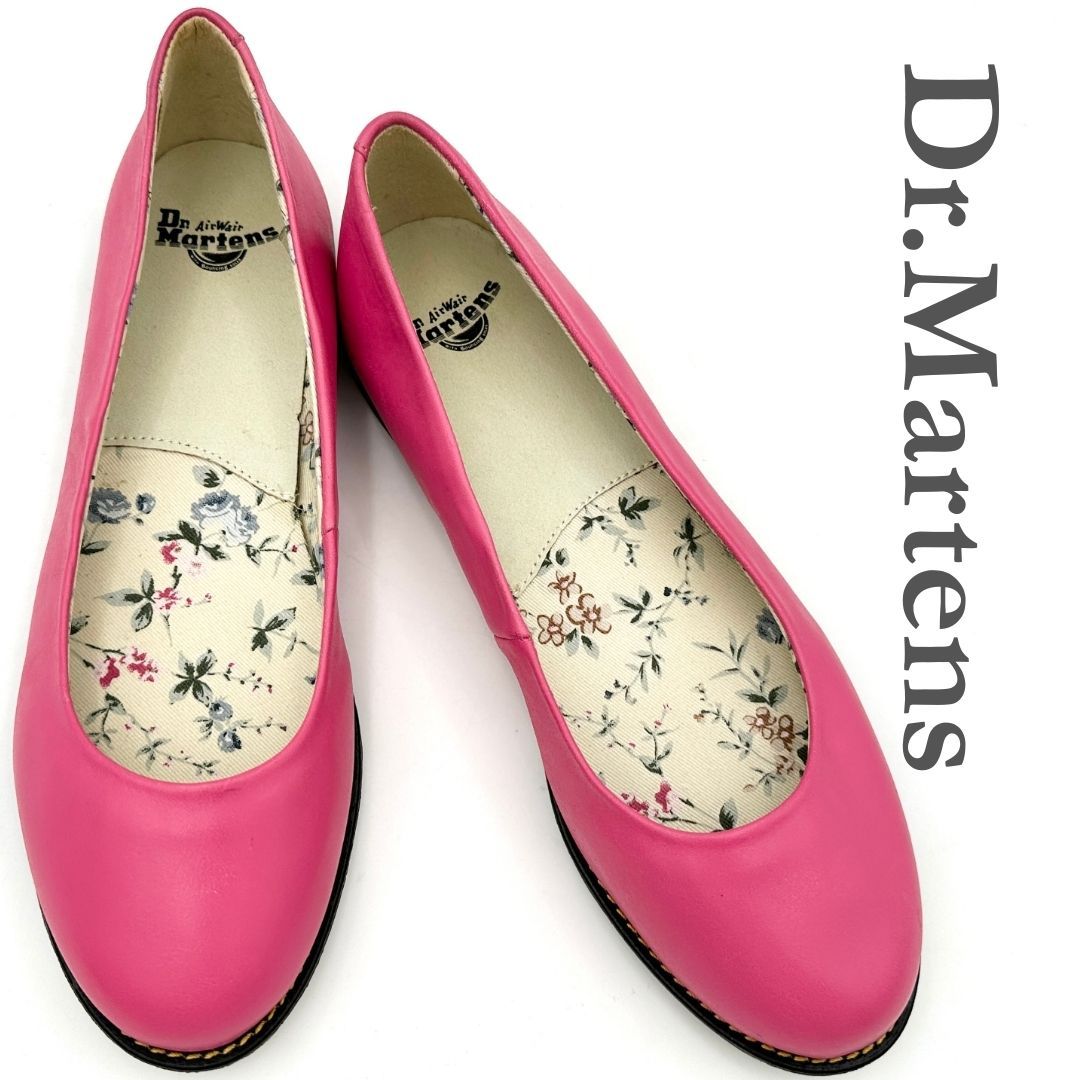 ★新品級★ドクターマーチン MARIE フラットシューズ ピンク 1426T
