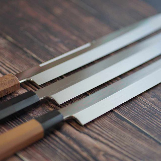 和包丁の最高峰 本焼の中の頂点 白一水焼 先