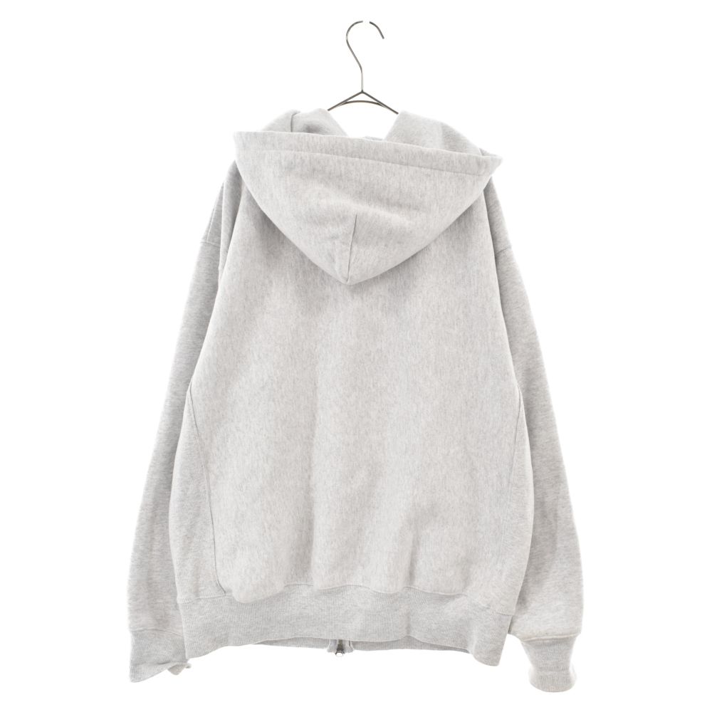 WIND AND SEA (ウィンダンシー) SDT DOT ZIPUP HOODIE WDS-CLC-2-13 ドット ロゴ ジップアップパーカー  グレー