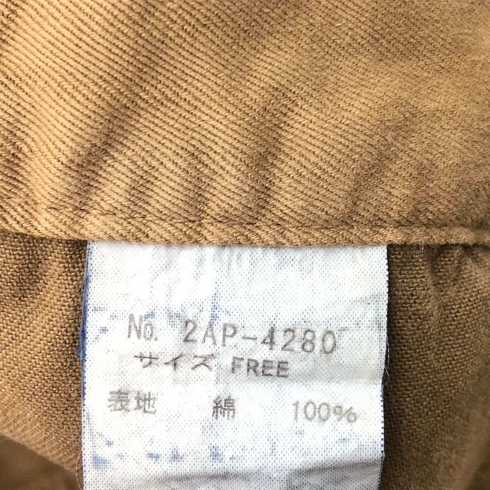 02w18966 ヒステリックグラマー HYSTERIC GLAMOUR MC5 つなぎ ワッペン ベージュ 日本製 オーバーオール コットン 2AP-4280 品