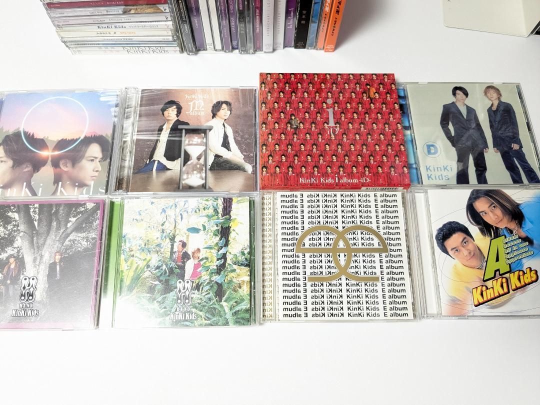 キンキキッズ シングル・アルバムまとめ売り KinKi Kids アルバム・シングルCD 54本セット まとめ売り - メルカリ