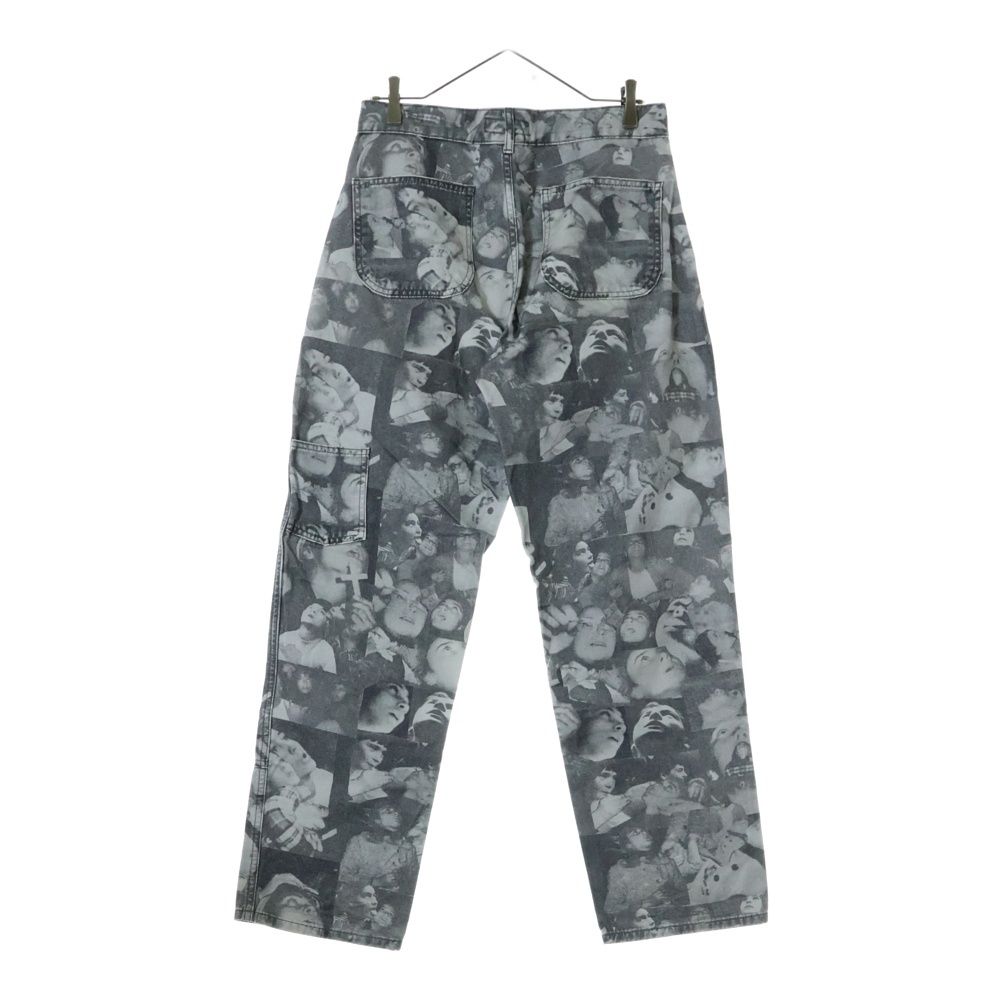FUCKING AWESOME (ファッキンオーサム) FACE PRINT DOUBLE KNEE PANTS